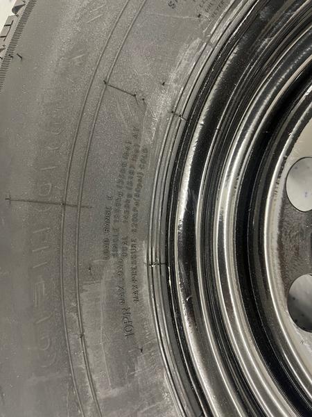8 lug wheel and tire combo - close up