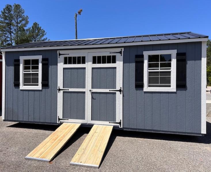 2025 STT 10x16 Utility Shed exterior view