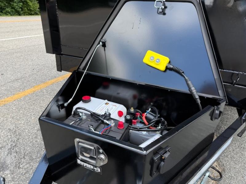 2025 STT 6x10 7K Lo Pro Dump Trailer - tongue detail