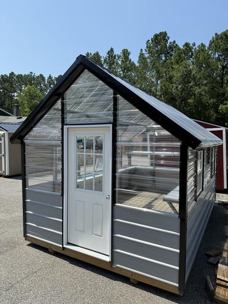 2025 STT 10x16 A-frame greenhouse - interior view