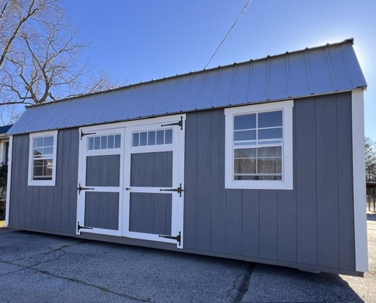 2025 STT 10x20 lofted side shed - side view