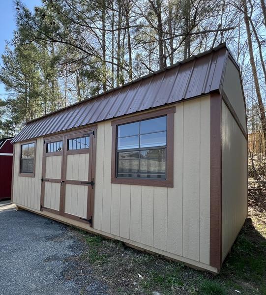 2025 STT 12x20 Lofted Shed side view