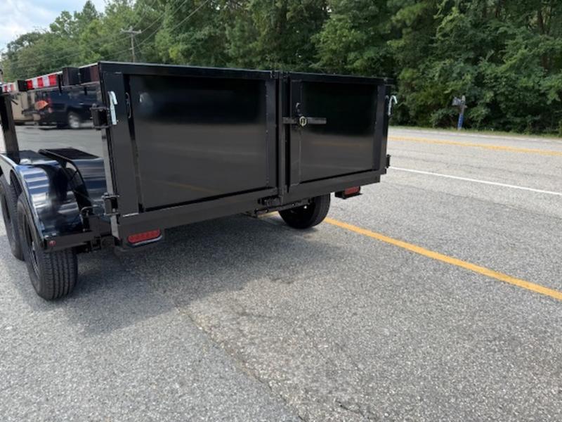2025 STT 6x10 7K Lo Pro Dump Trailer - rear view