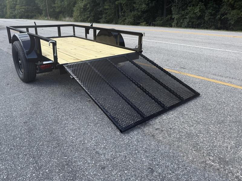 2025 STT 5x8 Single Axle Utility Trailer - deck view